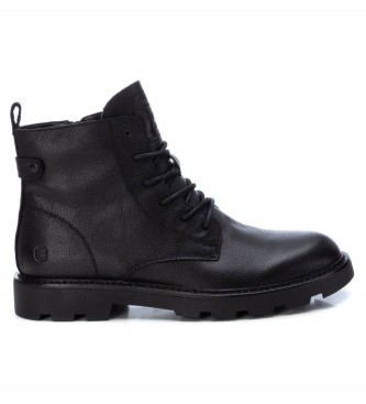 Carmela Bottines en cuir 161219 noir