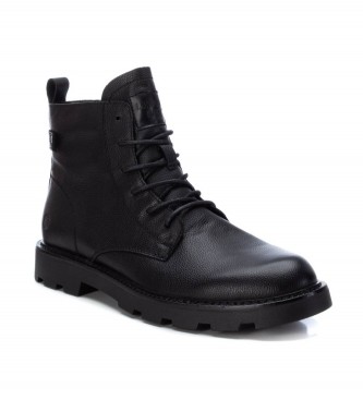 Carmela Bottines en cuir 161219 noir