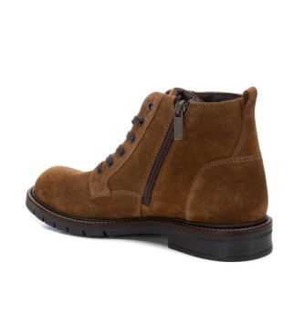 Carmela Bottines en cuir 161703 marron