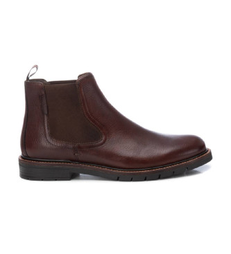 Carmela Botins em pele 161749 castanho