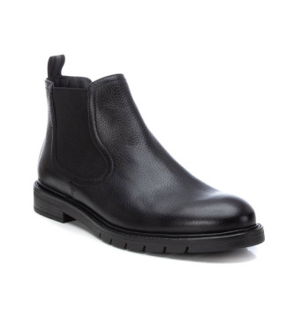 Carmela Bottines en cuir 161749 noir