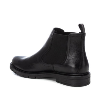 Carmela Leather Ankle Boots 161749 black