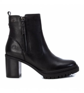 Carmela Leather ankle boots 067912 black -Height heel: 7 cm