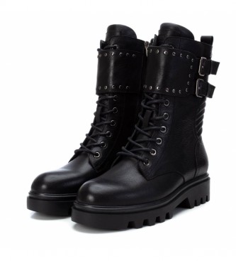 Carmela Leather ankle boots 067947 black