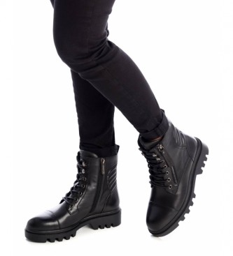 Carmela Leather ankle boots 067949 black