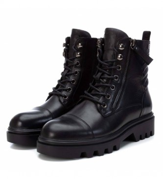 Carmela Leather ankle boots 067949 black