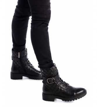 Carmela Leather ankle boots 067952 black