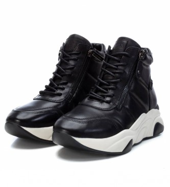 Carmela Leather bootie shoes 067969 black