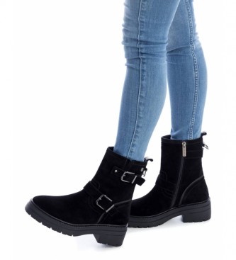Carmela Leather ankle boots 068028 black