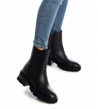 Carmela Leather ankle boots 068043 black