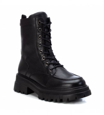 Carmela Leather ankle boots 068202 black