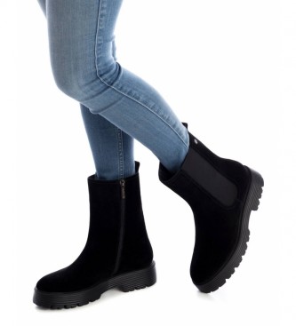 Carmela Botines de piel 068203 negro - Tienda Esdemarca moda, calzado y  complementos - zapatos de marca y zapatillas de marca
