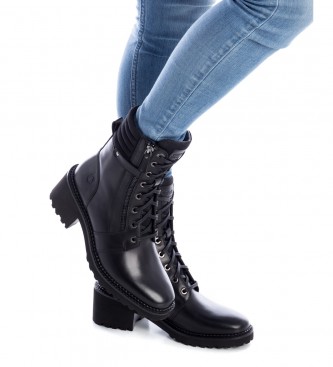 Carmela Leather ankle boots 160036 black