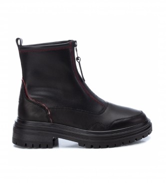 Carmela Leather ankle boots 160225 black