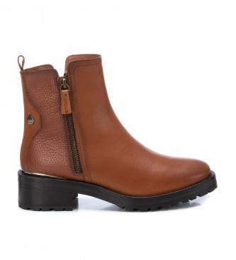 Carmela Leather ankle boots 160277 brown