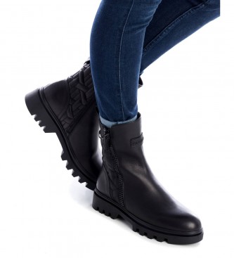 Carmela Leather ankle boots 160280 black