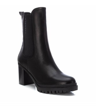 Carmela Leather ankle boots 160315 black -Height heel: 8cm