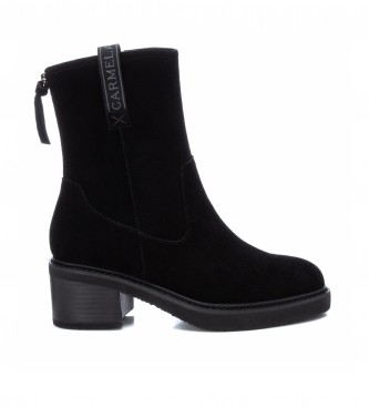 Carmela Leather ankle boots 160344 black -Height heel: 5cm