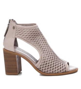 Carmela Sandales en cuir 160646 beige