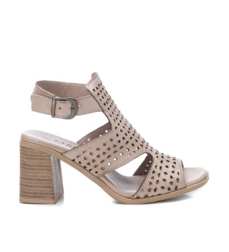 Carmela Sandali in pelle 160649 beige