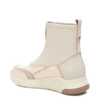 Carmela Stivaletti in pelle 160986 beige