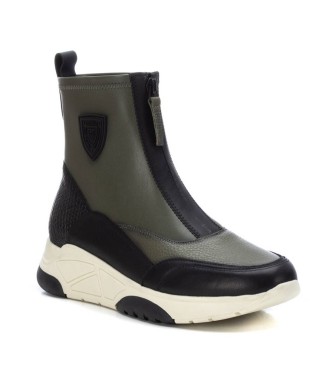 Carmela Leather Ankle Boots 160986 black