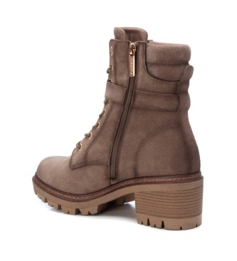 Carmela Booties 161049 taupe -Altura do salto: 6cm