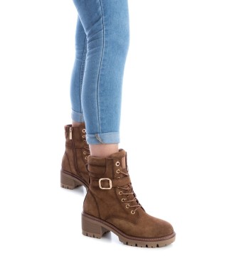 Carmela Booties 161049 brown -Heel height: 6cm