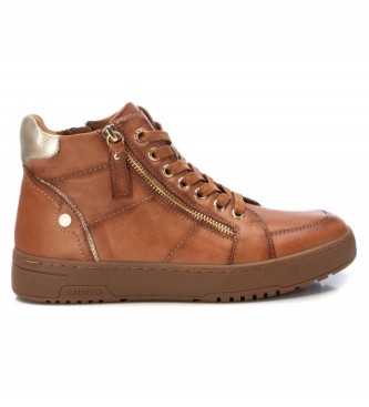 Carmela Leather Sneakers 161076 brown