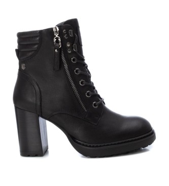 Carmela Leather ankle boots 161178 black -Heel height: 8cm