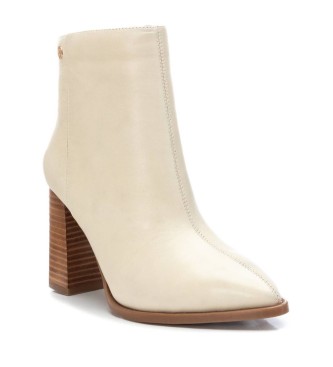 Carmela Ankle boots 161240 biege -Heel height 8cm