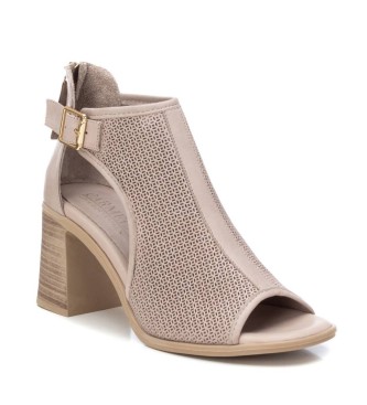 Carmela Leather sandals 161598 taupe