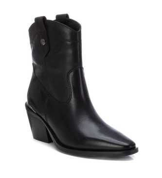 Carmela Leather Ankle Boots 161718 black