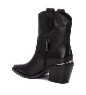 Carmela Leather Ankle Boots 161718 black