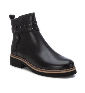 Carmela Leder-Stiefeletten 161719 schwarz