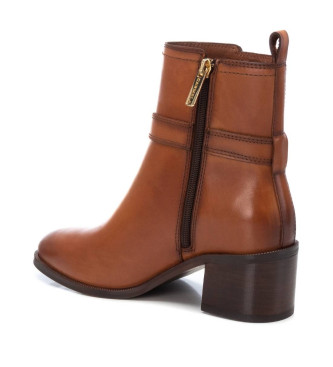 Carmela Bottines en cuir 161735 marron