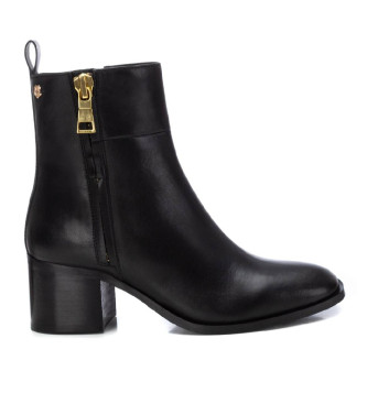 Carmela Bottines en cuir 161773 noir