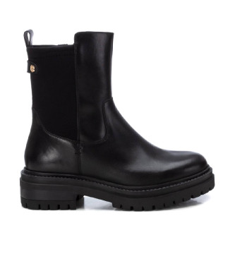 Carmela Bottines en cuir 161778 Noir