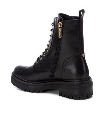 Carmela Bottines en cuir 161780 noir