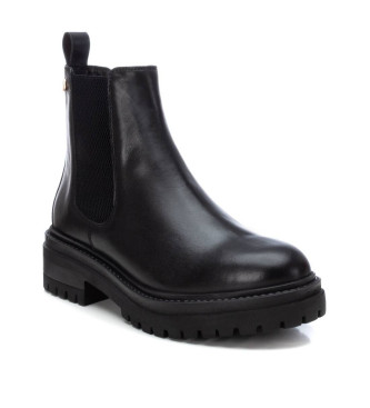 Carmela Bottines en cuir 161781 noir