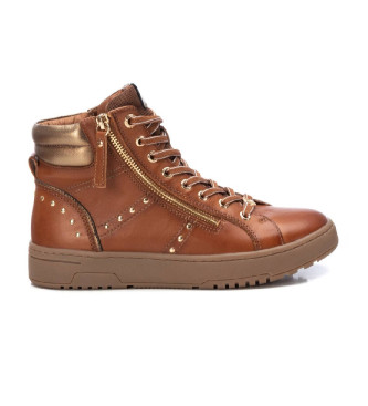 Carmela Bottines en cuir 161805 marron