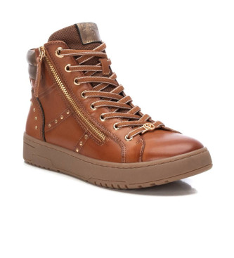 Carmela Bottines en cuir 161805 marron