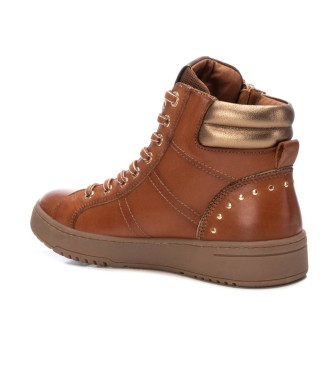 Carmela Bottines en cuir 161805 marron