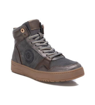 Carmela Leather Sneakers 161809 grey