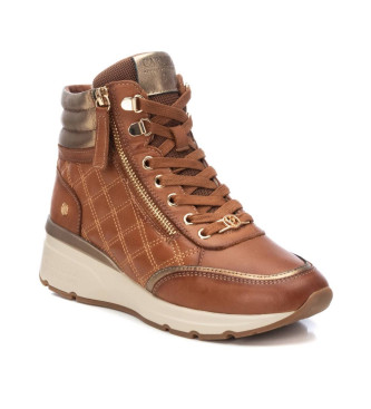 Carmela Bottines en cuir 161821 marron