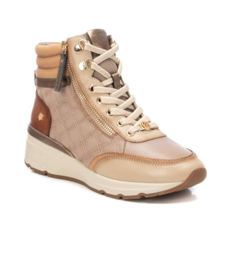 Carmela Leder Turnschuhe 161821 beige