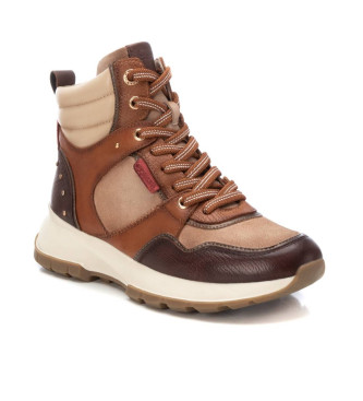 Carmela Leather Sneakers 161829 brown