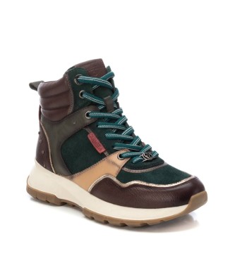 Carmela Botins em pele 161829 Verde