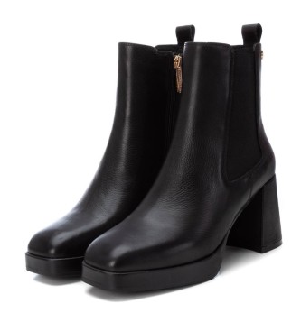 Carmela Leather Ankle Boots 161848 black