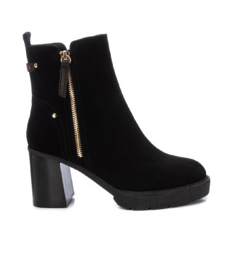 Carmela Bottines en cuir 161858 Noir